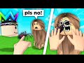 Roblox VR hands But I SCARE People SPIDERS