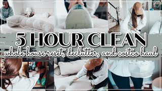 5 HOUR CLEAN DECLUTTER AND ORGANIZE WITH ME | HOURS OF WHOLE HOUSE RESET CLEANING | WHITNEY PEA screenshot 3