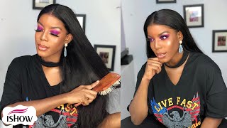 START TO FINISH LACE FRONTAL FLAWLESS WIG INSTALL FT ISHOW HAIR