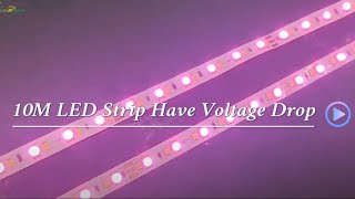 10M LED Strip Have Voltage Drop?