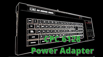 Making a low-cost dual power adapter for the Amstrad CPC 6128