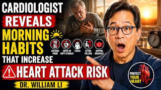 Cardiologist Reveals Morning Habits That Increase Heart Attack Risk | Dr. William Li