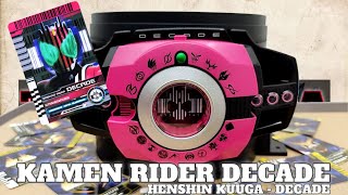 Kamen Rider Decade [KUUGA - DCD] | Dx Neo Decade Driver | 仮面ライダーディケイド