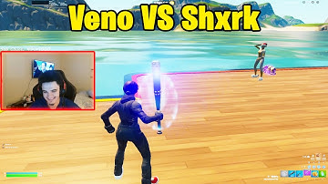 Veno VS Shxrk 1v1 Buildfights! #fortnite