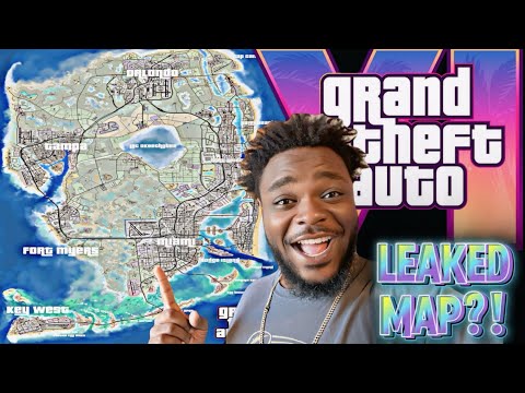 GTA 6 “LEAKED” MAP😨 *REACTION*🔥 - YouTube