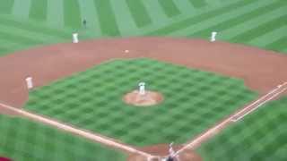 Final Out of Hisashi Iwakuma's No-Hitter vs. Baltimore