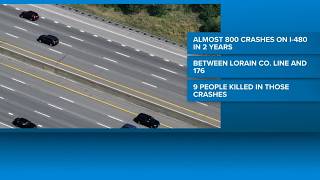 Authorities announce 'no tolerance' safety corridor with enhanced traffic enforcement along I-480