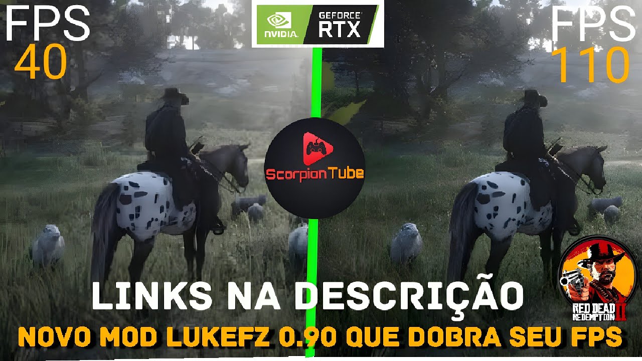 NOVO MODLUKEFZ 0.90 está INSANO, consegui sair de 40fps para 110fps fsr 3 amd fsr 3 fsr 3 vs dlss 3