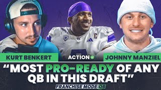 Why Michael Penix Jr is MOST Pro-Ready Quarterback! 2024 NFL Draft Predictions with Johnny Manziel