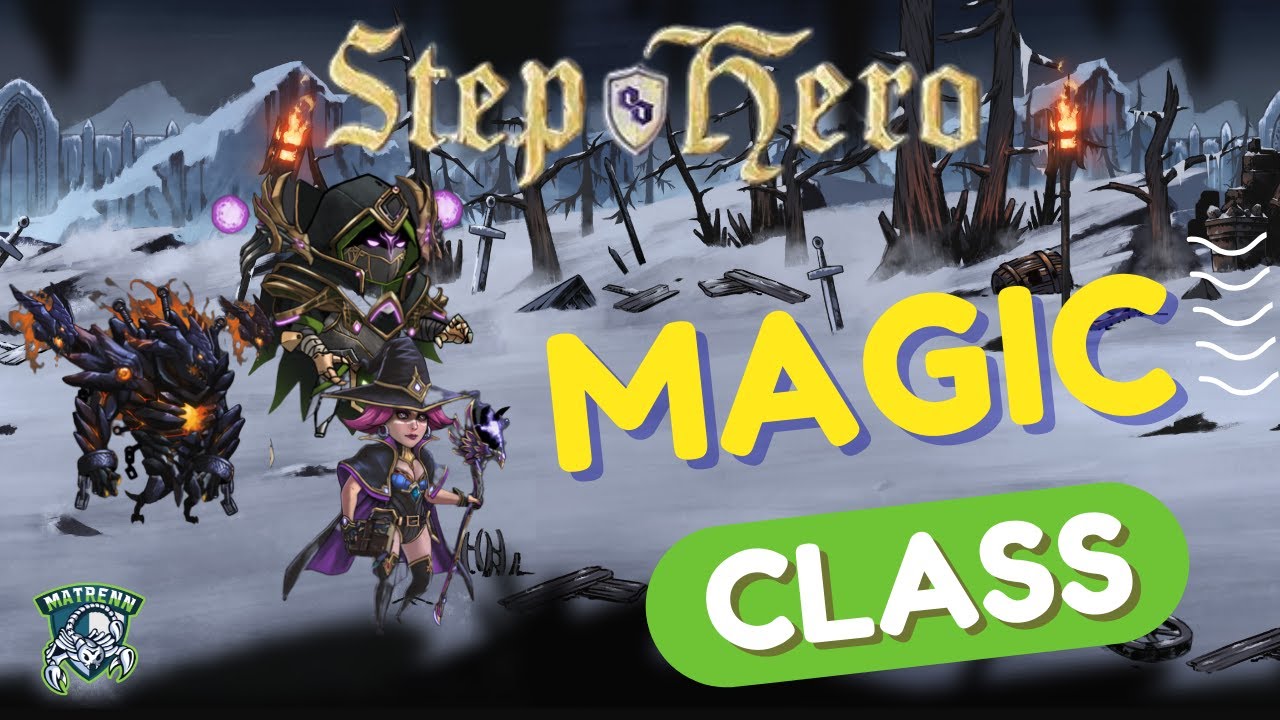 Step Hero : Magic Class Character Review Skills and Abilities : Play to earn