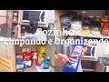 Limpeza, organização e mudanças nos armários da cozinha!