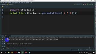 How to Generate all permutations of a list in Python