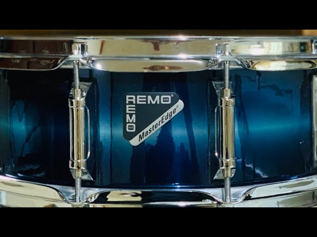 Remo Master Edge Snare 14x5 - YouTube