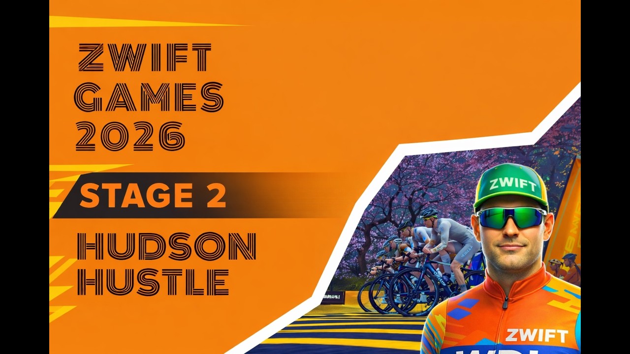 Stage 2 Zwift Games 2026 Hudson Hustle