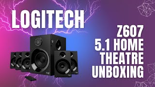 Elevate Audio Experience! Logitech Z607 5.1 Surround Sound System Unboxing | My Home Theatre Upgrade