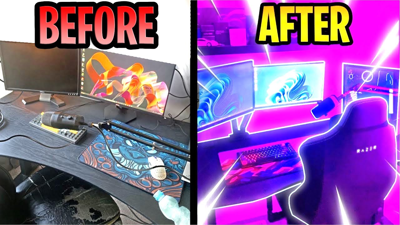Transforming My Old Setup To My Dream Gaming Setup!