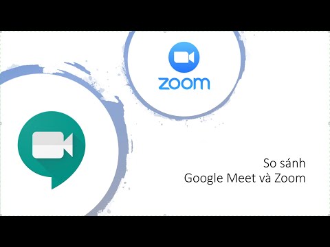 Video So sánh google Meet và Zoom - youtube
