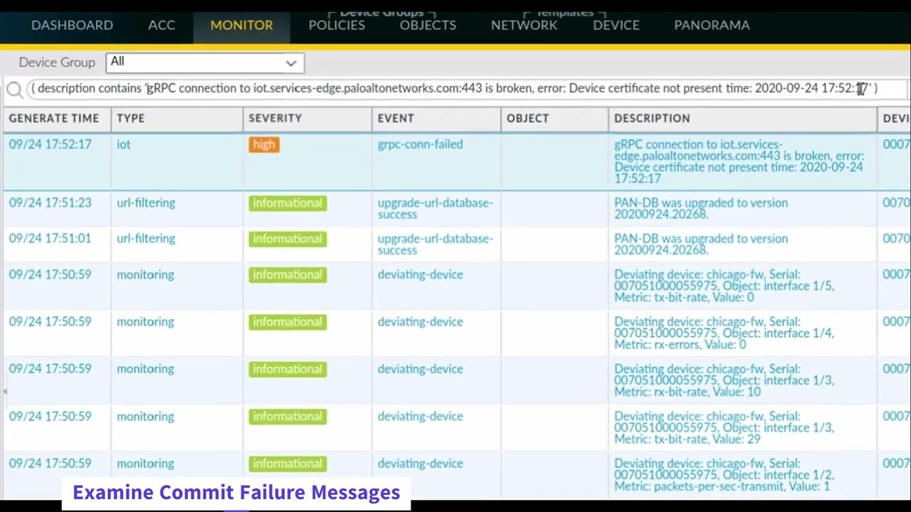 51 Examine Commit Failure Messages