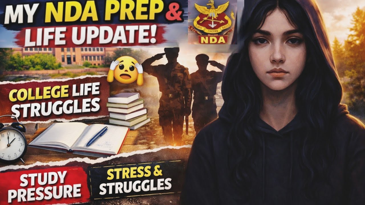 NDA Preparation While in College 😩 | Reality, Struggles & Life Update 