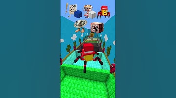 Italian Brainrot VS Longer Jumping #13 #brainrot #minecraft