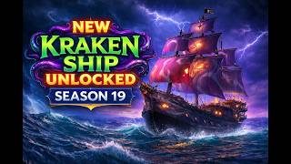 NEW Kraken Ship Set (Season 19) – Full Showcase | Sea of Thieves