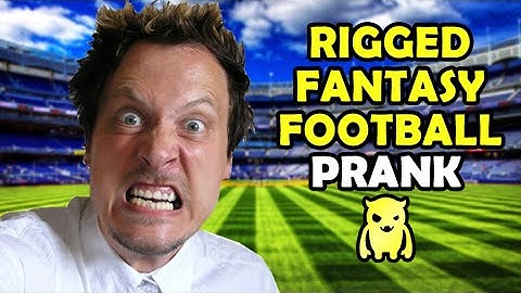 Rigged Fantasy Football Prank - Ownage Pranks