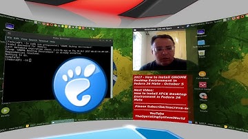 2017 - How to install GNOME Desktop Environment in Fedora 26 Mate - October 5