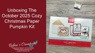 видео: Распаковываем набор «Уютная рождественская тыква» из бумаги, октябрь 2025 г. картинка: Распаковываем набор «Уютная рождественская тыква» из бумаги, октябрь 2025 г.