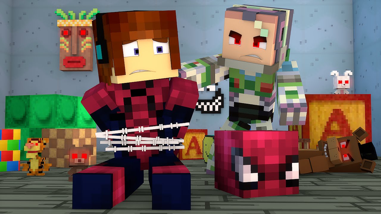Minecraft : ATAQUE DOS BRINQUEDOS  - (Vida de Herói #13)