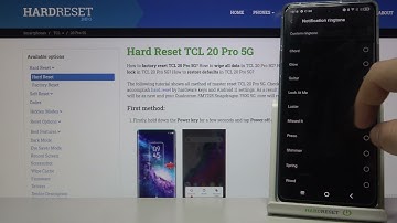 How to Change Notification Sounds in TCL 20 Pro 5G – Set Notification Tone