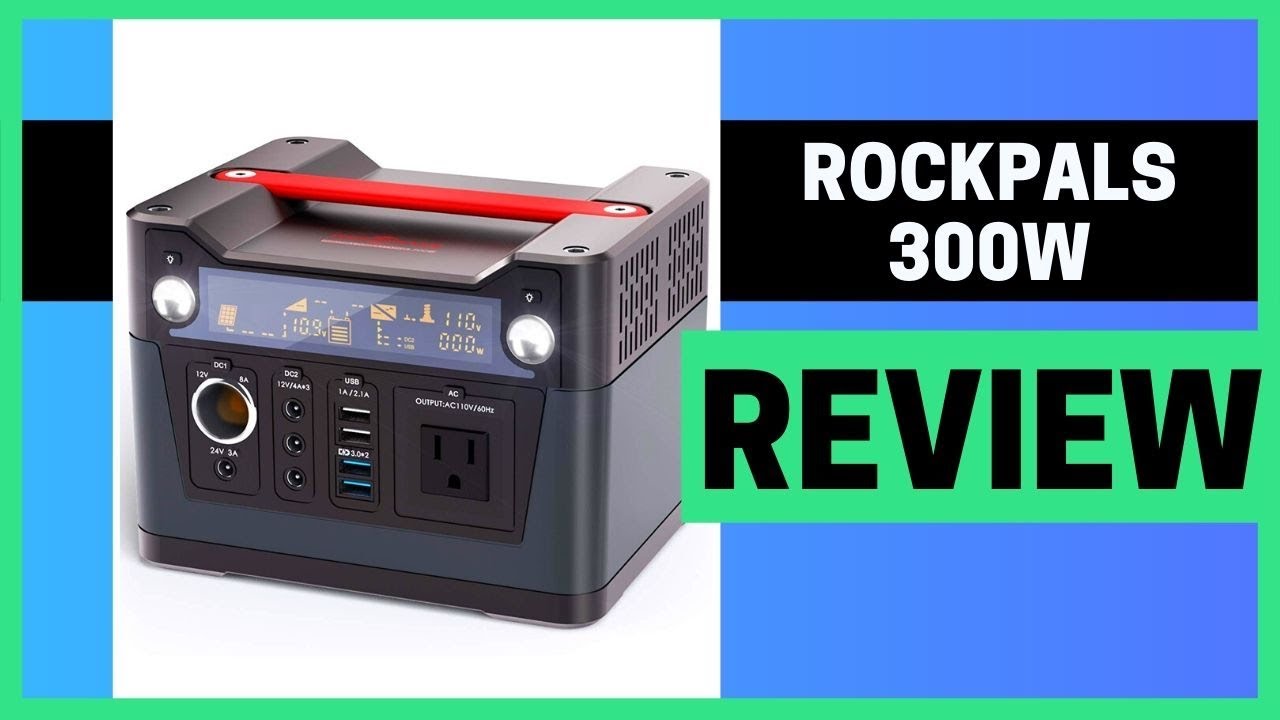 ROCKPALS 300W Portable Generator Review ⚡️ - YouTube