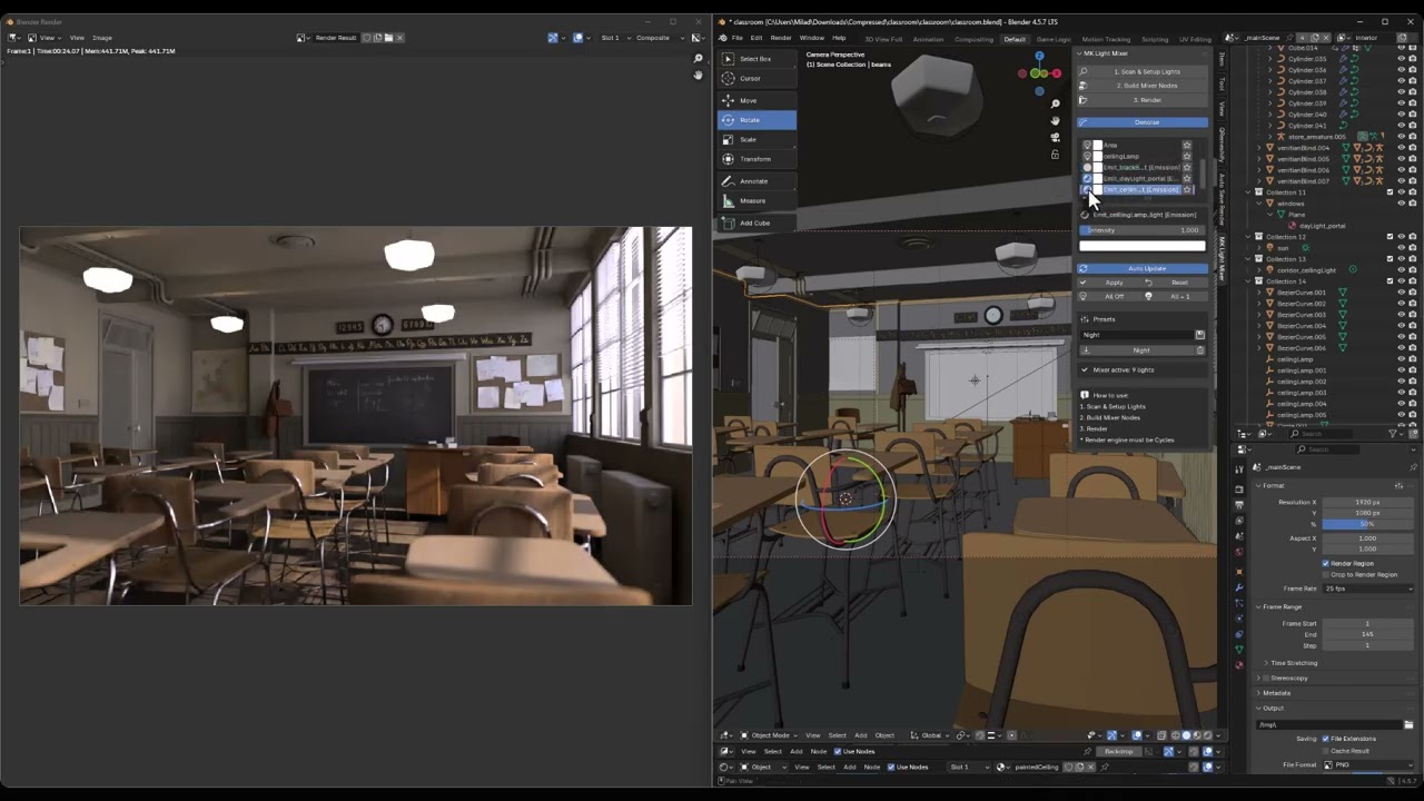 Blender Light Mixer - YouTube