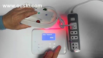 G6 gsm alarm sytem: how to connect alarm panel to outdoor siren