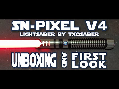 SN-PIXEL V4 Lightsaber | TXQSABER | AliExpress | Unboxing, Review and First Look