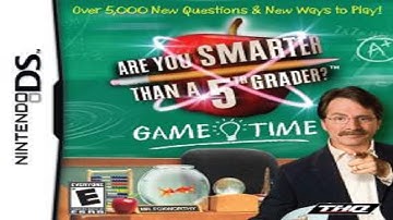 Are You Smarter Tham a 5th Grader: Game Time Longplay [NDS] [No-Com]