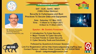 Security In Cyberspace and Best Practices To Secure Data and Equipment