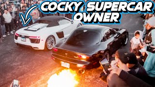 HOW TO EMBARRASS SUPERCAR OWNERS: BRING AN RX7