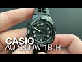 Casio AQ-S800W-1BJH Tough Solar Travel Vacation Beater Watch Dual Time GMT G-Shock GShock