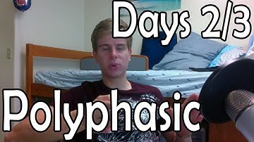 Polyphasic Sleep Diary Days 2 and 3 - Switching to Everyman 2