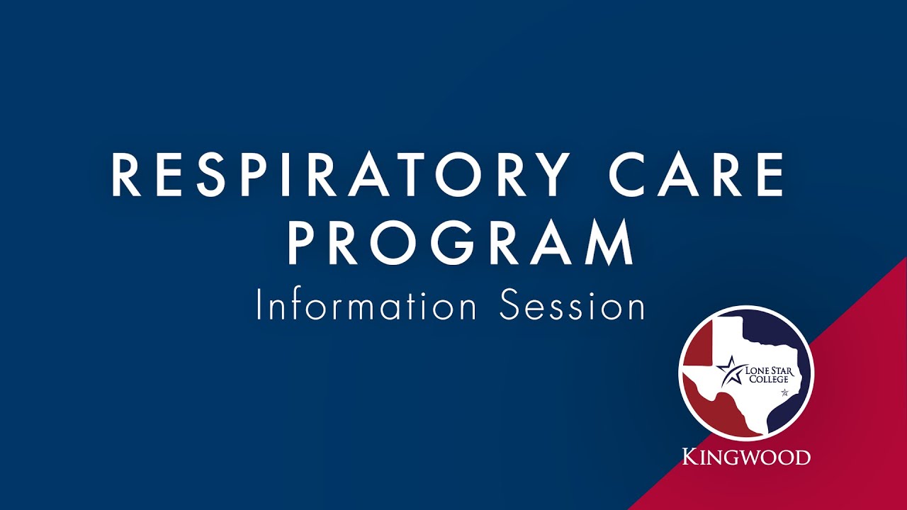 Respiratory Care Program Information Session 2022 YouTube