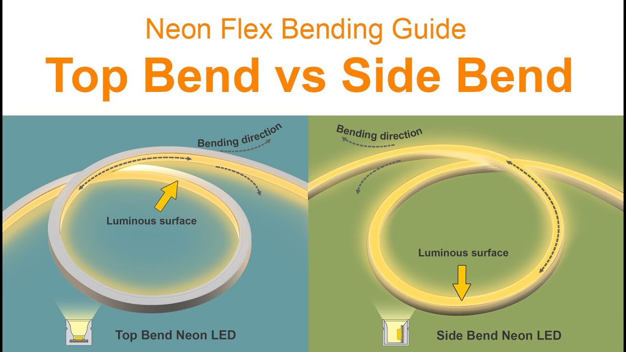 How to Choose Between Top Bend and Side Bend Neon Flex