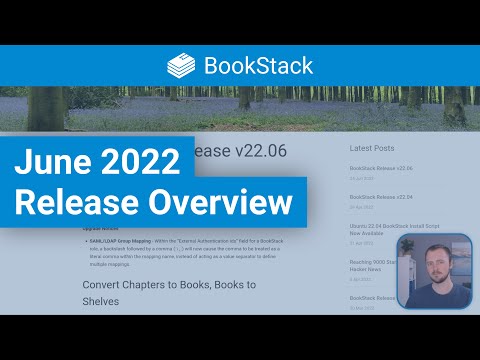 BookStack June 2022 Release Overview