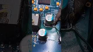 Just Another Squared Wire For A Capacitor Desoldering By Adding Some Flux And More Solder