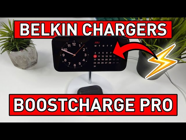 Belkin 3-in-1 Wireless Chargers New 2023 Models | Works With iOS 17 Horizontal Mode!