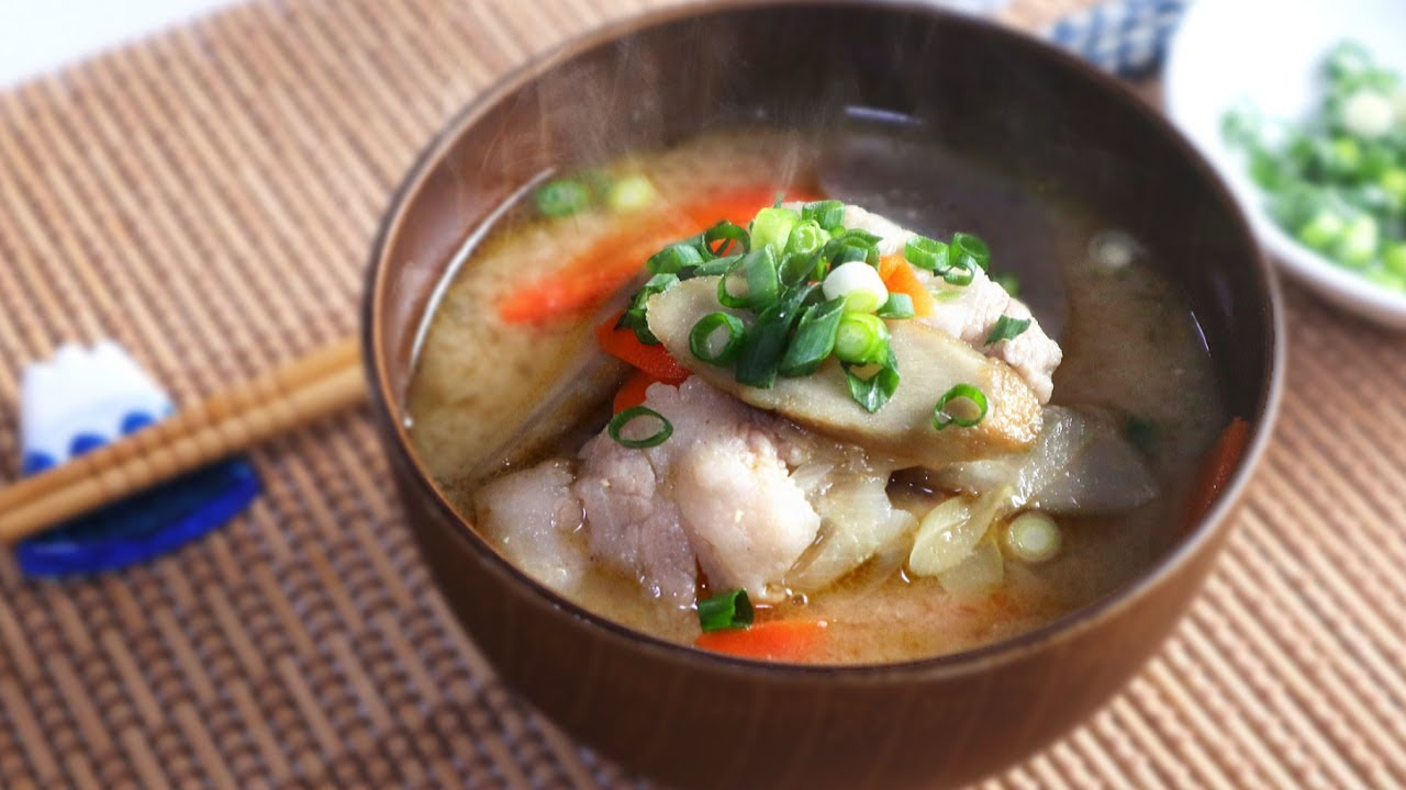 Tonjiru-Japanese Miso Soup-Recipe