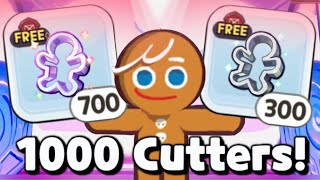 1000 Cookie Cutters Pulls In Total..😎 Cookie Run: Kingdom