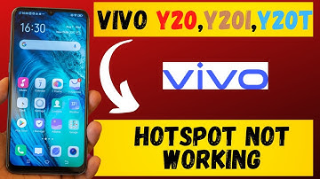 Vivo Portable hotspot not working problem fix VIVO y20,y20i,y20t