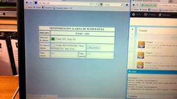 Alarma temperatura Arduino - monitorización Web y Twitter