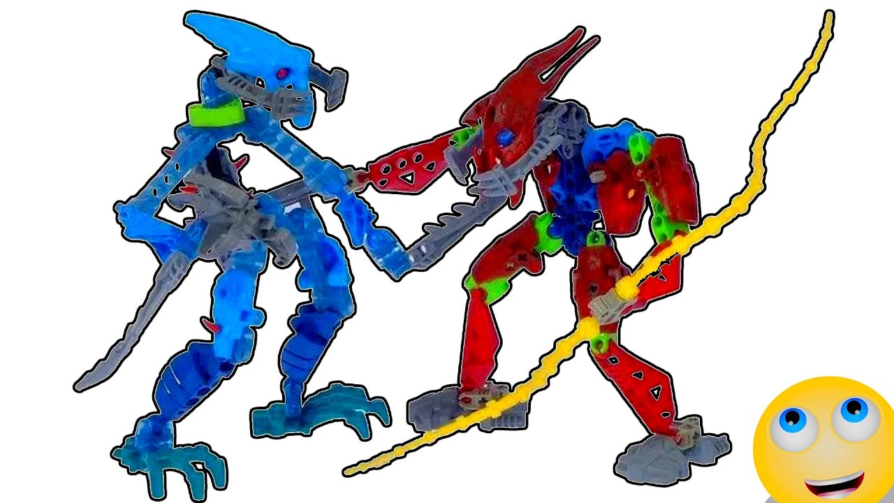 Guy Looks at 22 Bootleg Bionicles - YouTube
