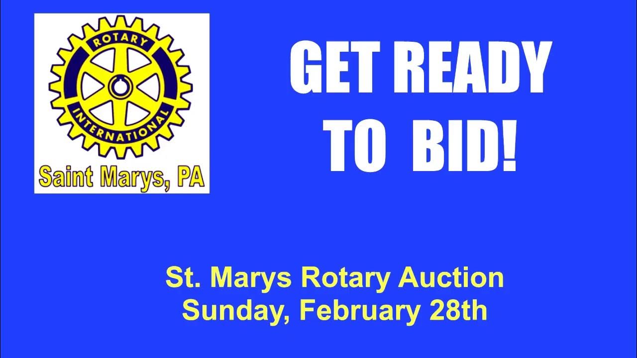 Rotary Auction Live Broadcast YouTube
